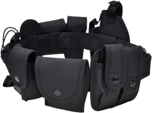 10 in 1 Multifunctional Waist Belt, Tactical Hip Belt Tactical Belt Modular Equipment System for Law Enforcement Security Hunting
