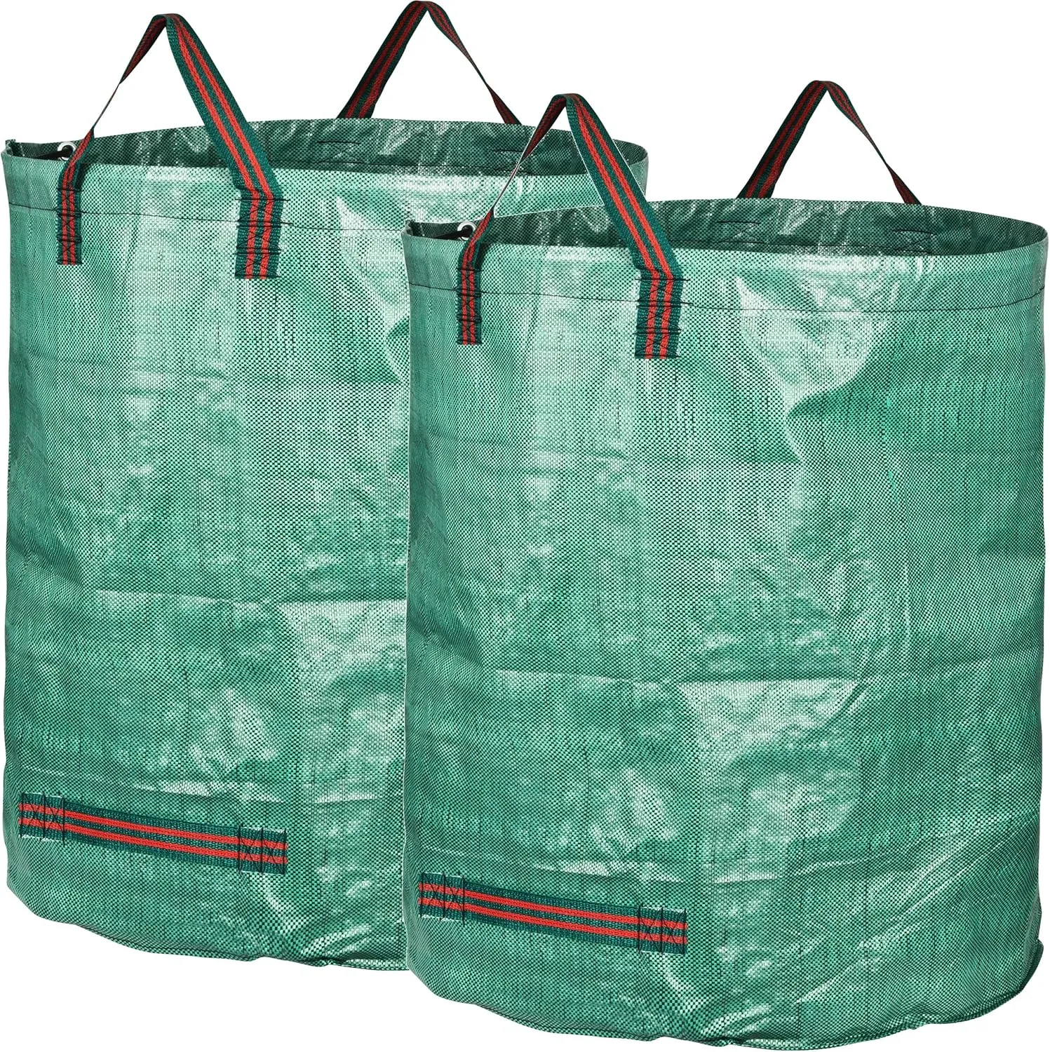 2-Pack 132 Gallons Reusable Garden Waste Bags (H34, D34 inches) - Yard Waste Bags