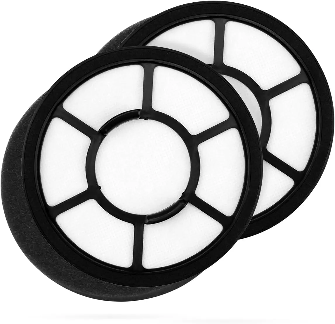 2 Pack HEPA Vacuum Filter Fit for Black Decker Air Swivel Vacuum Cleaners, for BDASV101 BDASV102 BDASV103 BDASV104 BDASL201 BDASL202 BDASP103, Washable, 10-level Filtration