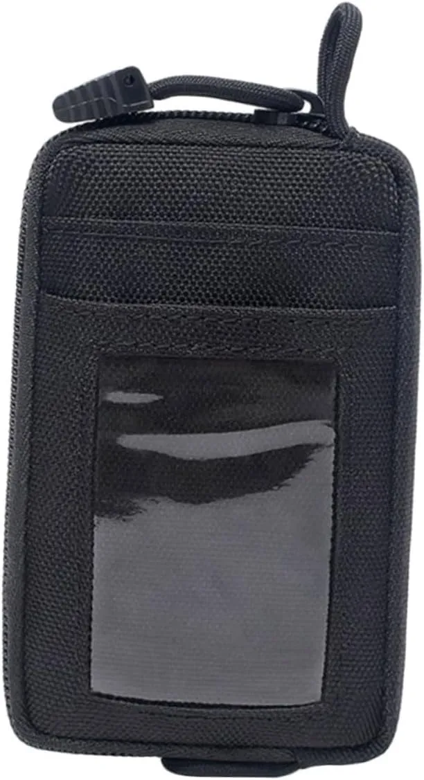 2 Pcs Portable Waist Bag Nylon Waist Pouch Small Money Bag Travel for Cards Change
