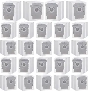 24 Pack Vacuum Bags Compatible with iRobot Roomba i7 i7  i3 i3  i8 i8  j5  i5  i4 i4  i1  i6 i6  j5  j7 j7  s9 s9 Plus Bags Automatic Dirt Disposal Bags