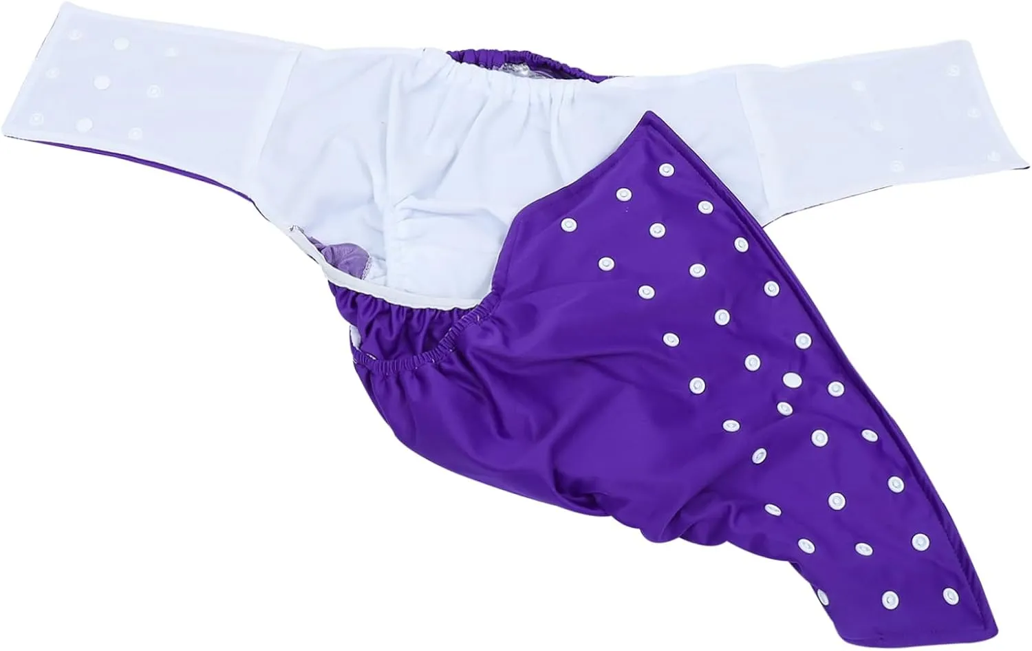3 Pcs Cloth Diapers Leak-Proof Reusable Washable Adult Diaper for Gentle Incontinence Heavy Menstrual Flow Postpartum XL