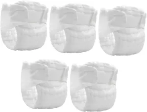 5pcs Newborn Cloth Diapers Coterie Washable Reusable Leakproof Nighttime Diaper Pants