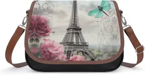 A Dog Crossbody Bags for Women,PU Leather Tote Bag for Women,Shoulder Bag Purse for Work Shopping Travel