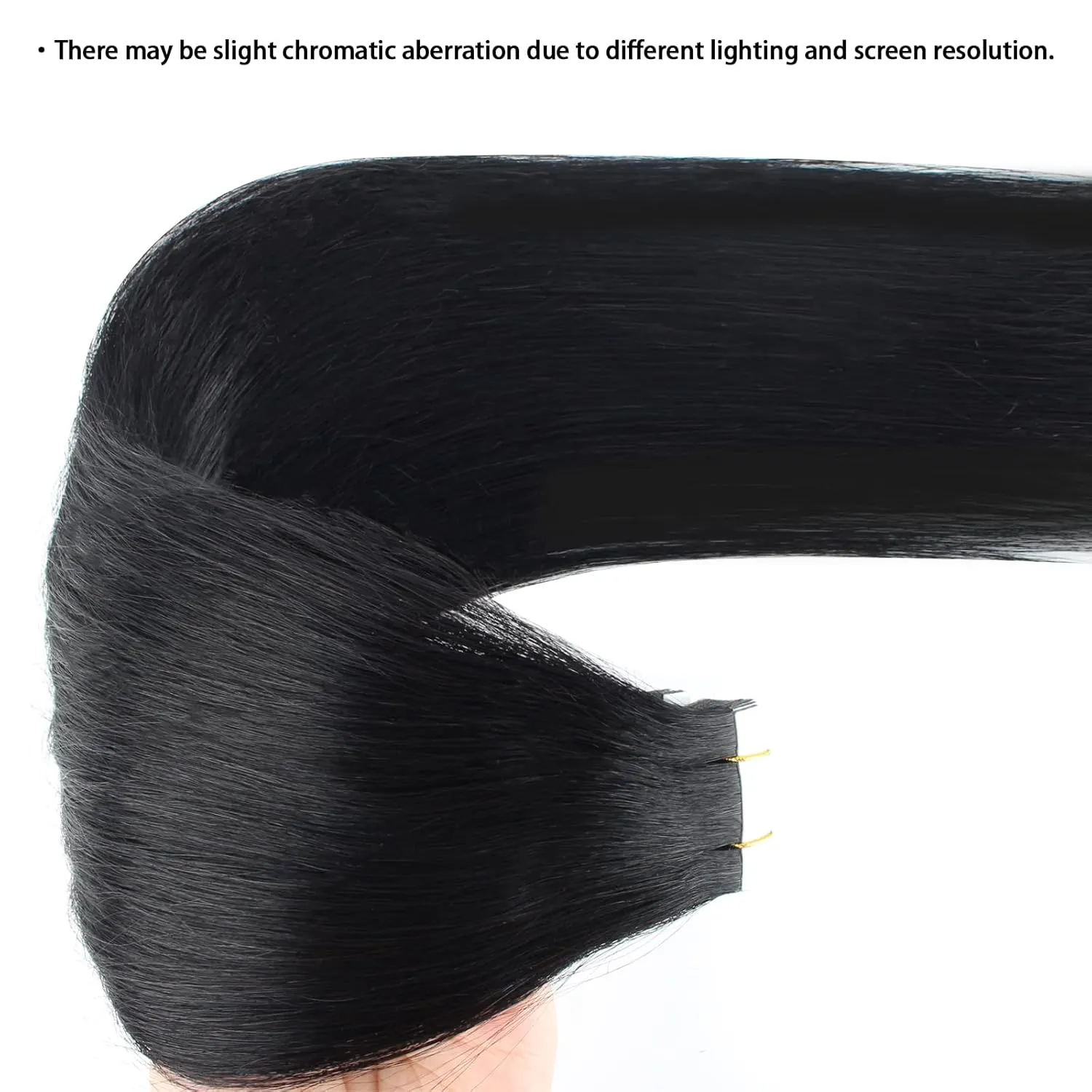 ABH AmazingBeauty Tape in Hair Extensions Human Hair Real Remy Skin Weft, Invisible, Seamless and Reusable Tape Hair Extensions, 50g 20pcs, Jet Black Color 1, 20 Inch