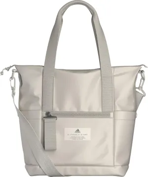 adidas All Me Tote for Women, Large Crossbody Bag with Shoulder Strap, Alumina Beige/Grey Four/2.0