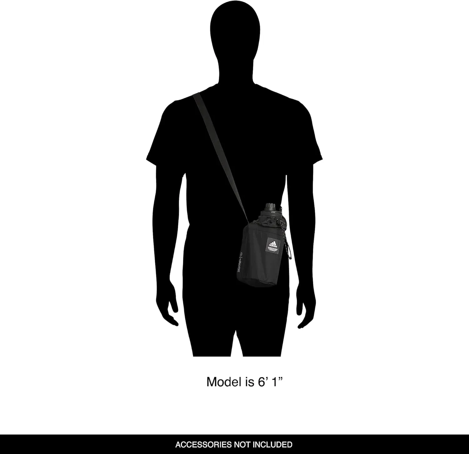 adidas Hydration Crossbody Bag 2.0, Black