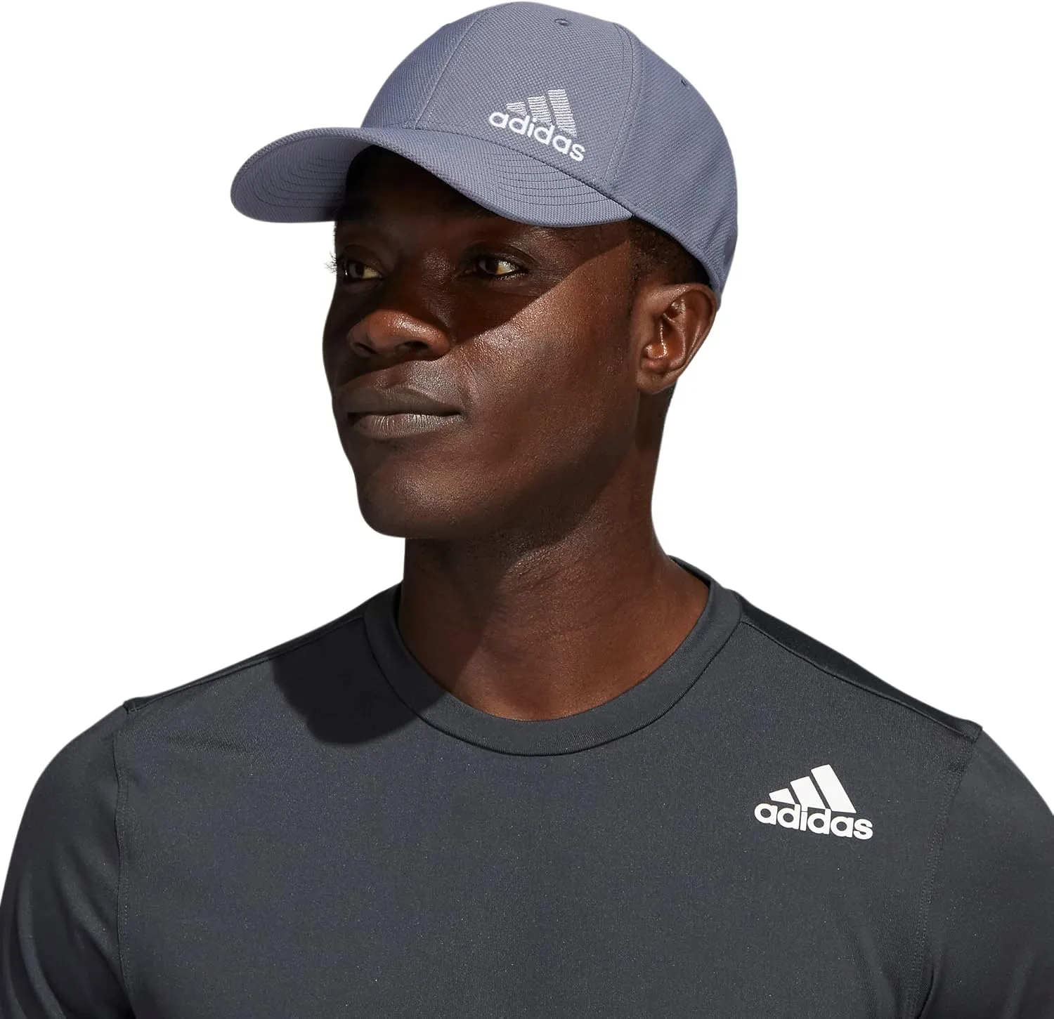 adidas Men's Release 3 Structured Stretch Fit Cap