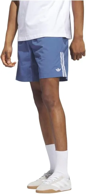adidas Mens Skateboarding Water Athletic Shorts Skate Casual Bottoms Casual Pockets - Blue - Size L