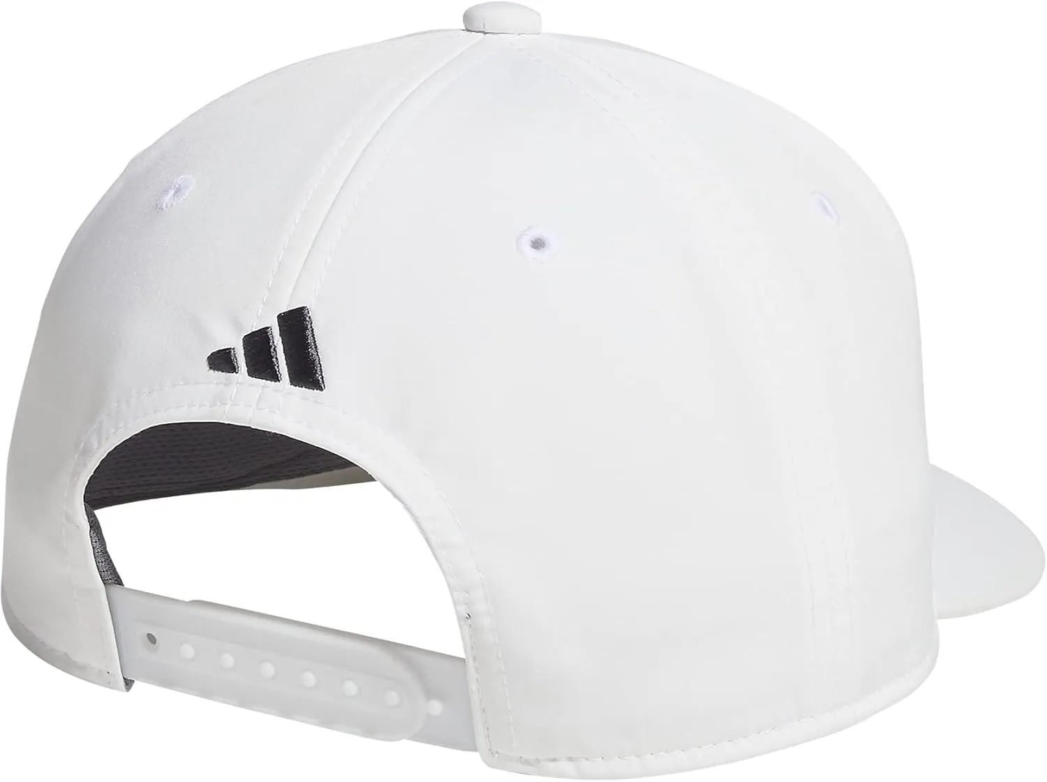 adidas Men's Three Bar Structured Snapback Adjustable Fit Hat 2.0