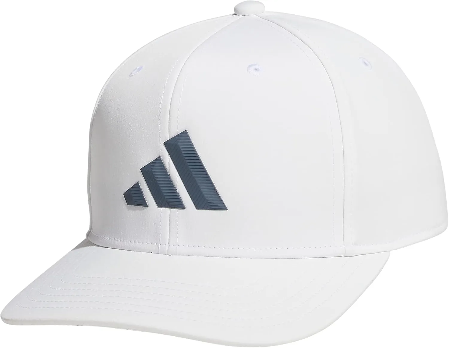 adidas Men's Three Bar Structured Snapback Adjustable Fit Hat 2.0