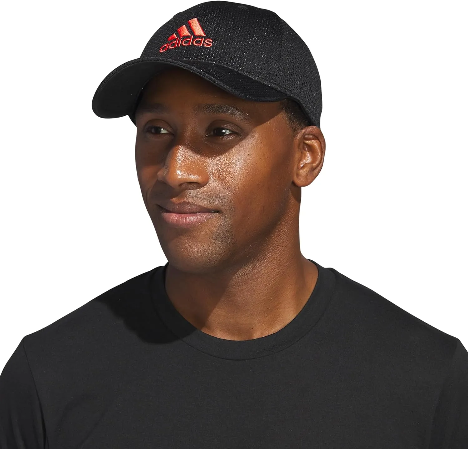 adidas Men's Zags 2.0 Structured Mid Crown A-Flex Stretch Fit Hat