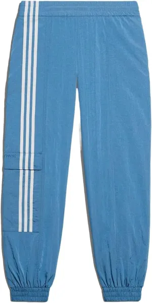 adidas Originals IVP Unisex Nylon Track Pants (XX-Small) Light Blue