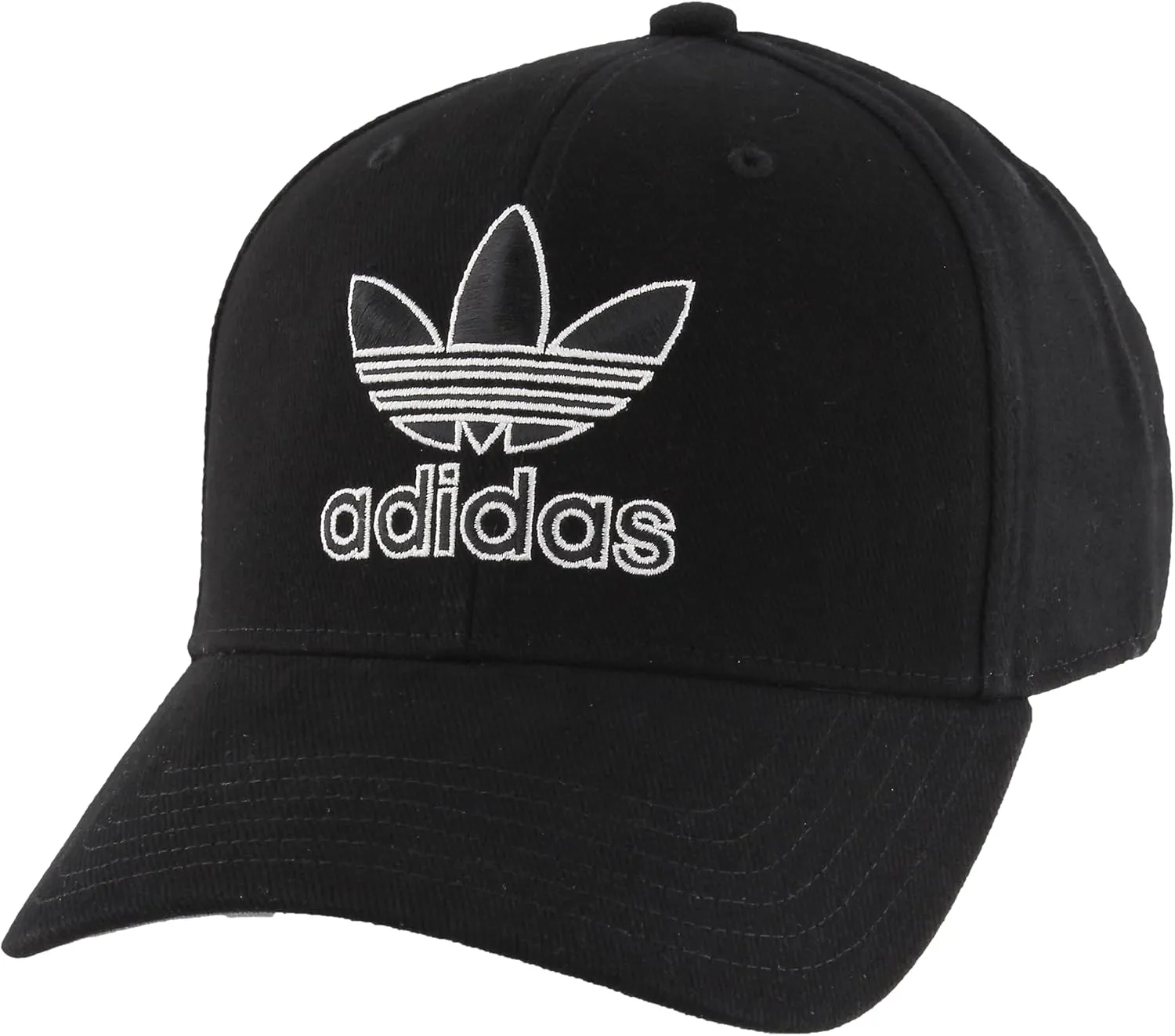 adidas Originals Men's Icon 2.0 Structured Precurve Snapback Cap