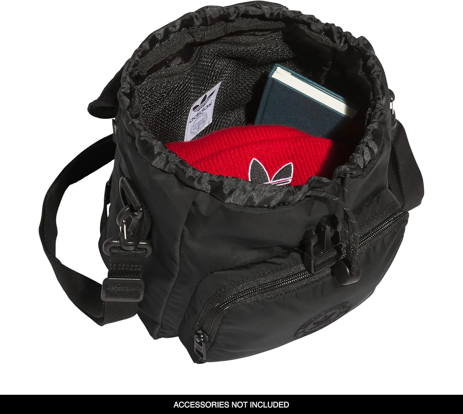adidas Originals Micro 3.0 Mini Backpack, Black, One Size