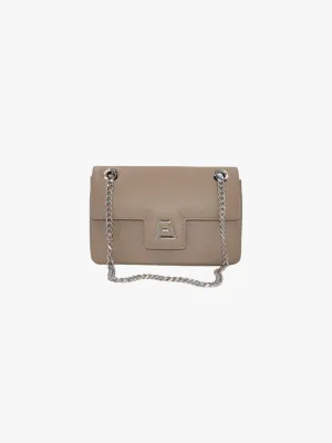 Adjustable Crossbody in Dark Beige