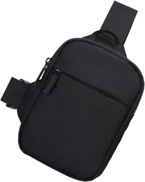 Adjustable Fanny Pack Chest Bag Wear Resistant Outdoor Storage Pouch for Travel Shopping Running Unisex Design Smooth Zipper Lightweight and Practical for All Occasions