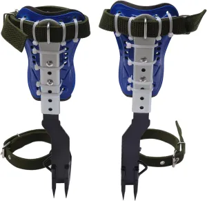 Adjustable Tree Climbing Gear with Safety Harness Kit, 330LBS Capacity Steel Spikes for Arborists Hunters, Multi-Functional Straps & Gloves for Trunk Work Fruit Picking