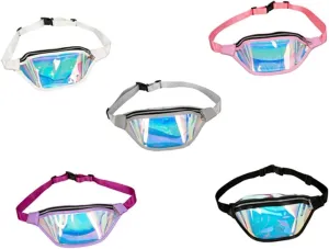 Adjustable Waist Bag for Women Reflective Chest Pack Fashion Design for Travel Hiking and Casual Use