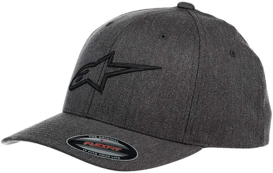 Alpinestars Logo Flexfit Hat Curved Bill Structured Crown