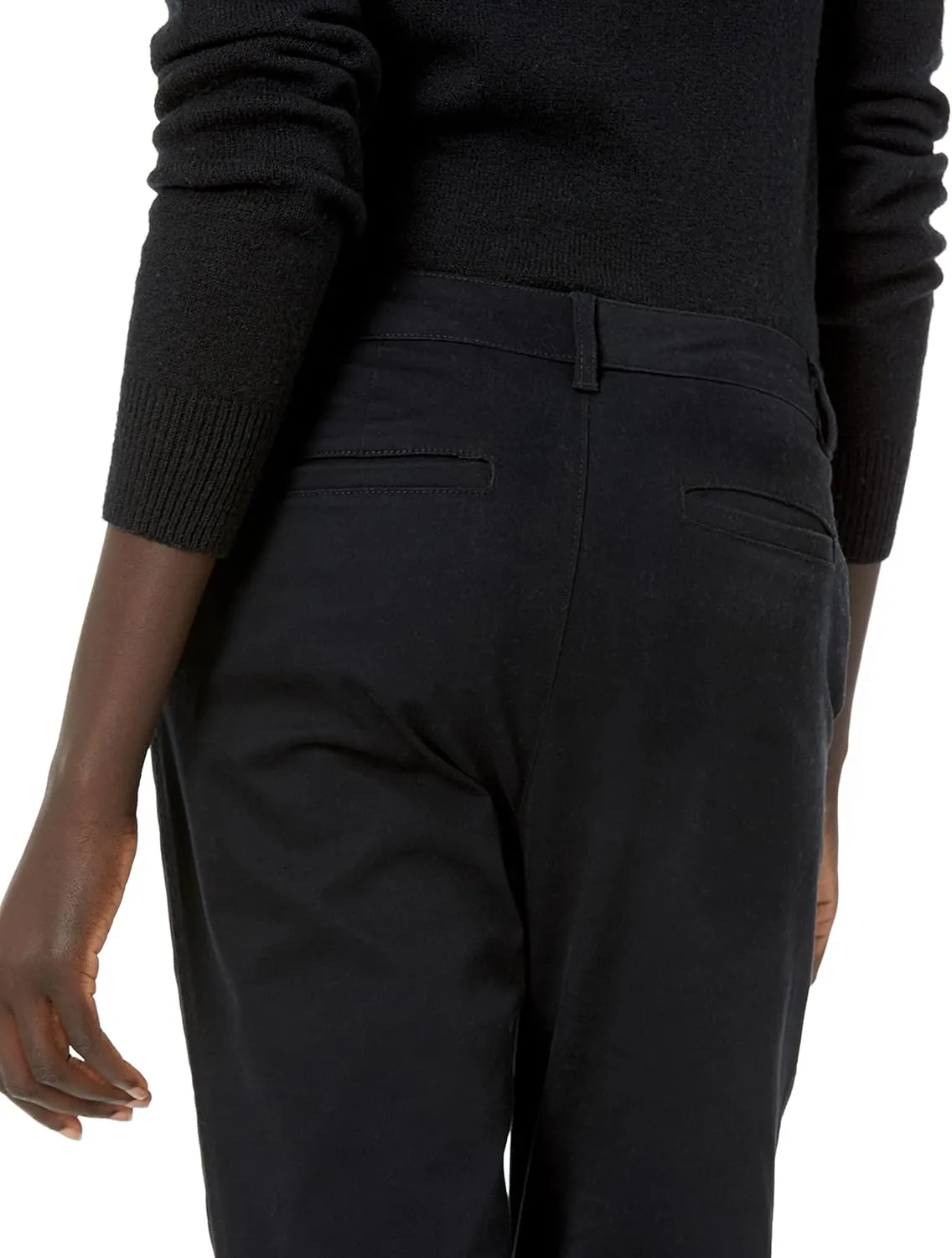 Amazon Essentials Women's Slim Fit, Straight Leg Stretch Twill Chino Pant