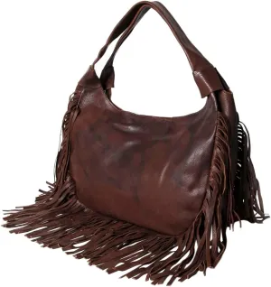 American Darling ADBGM306 Hobo Genuine Leather Women Bag Western Handbag Purse