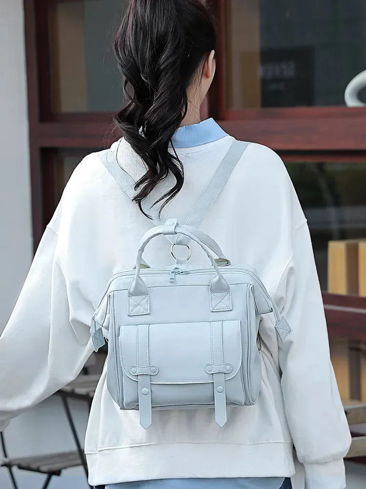 ANYMOM Mommy Diaper Bag Beige Color Backpack Waterproof Handbag Fashion Mommy Shoulder Bag