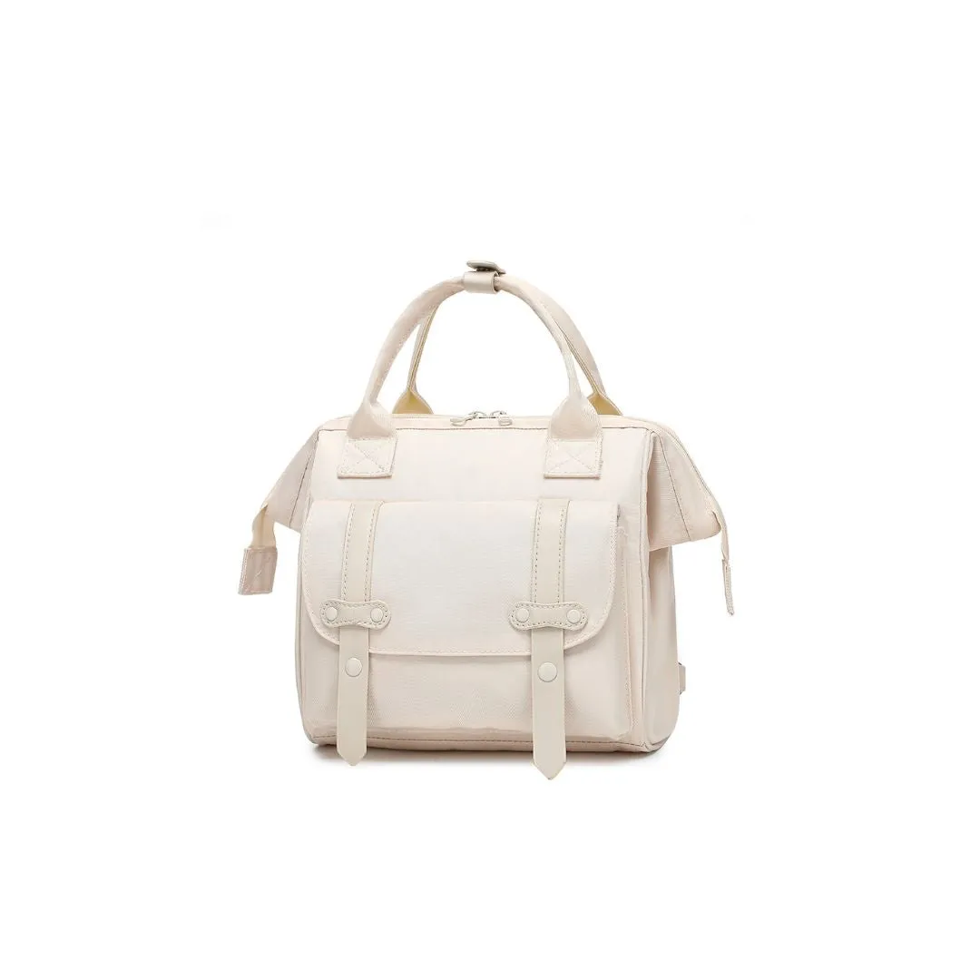 ANYMOM Mommy Diaper Bag Beige Color Backpack Waterproof Handbag Fashion Mommy Shoulder Bag