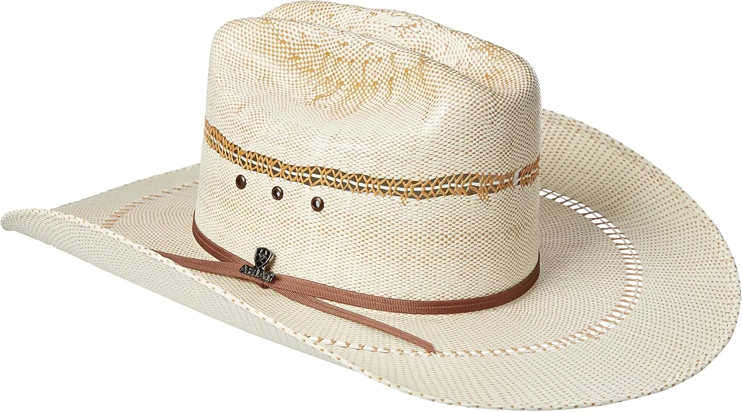 ARIAT Men's 2-tone Bangora Open Brim Cowboy Hat