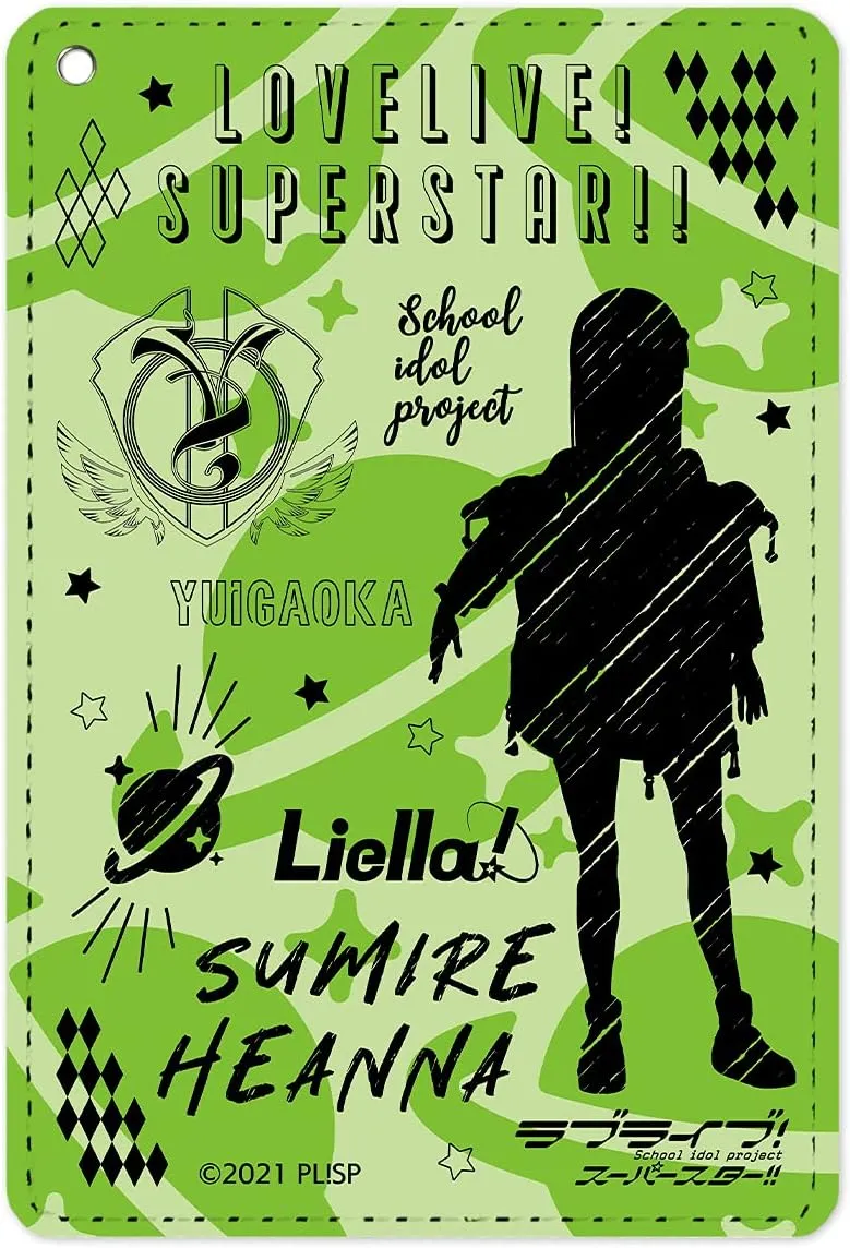 アルマビアンカ(armabianca) Love Live! Superstar!! Sumire Heianna Ani Sketch 1 Pocket Pass Case