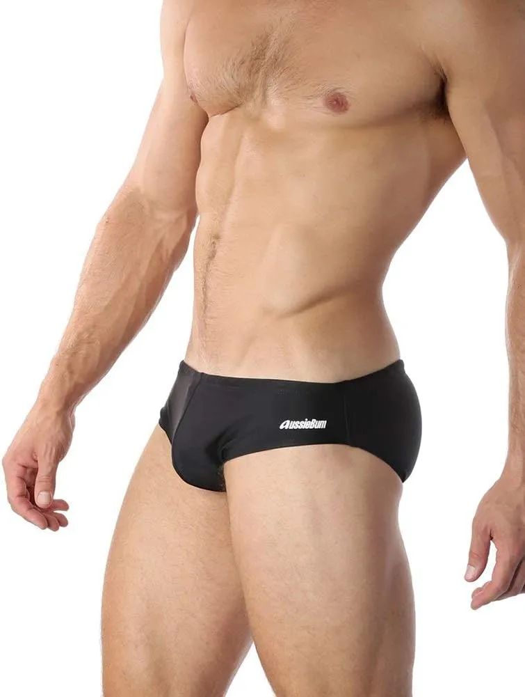 aussieBum Swish Onyx Black Brief