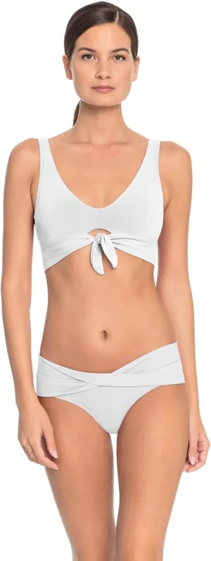 AVA TWIST BIKINI BOTTOM (WHITE,S)