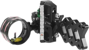 Axcel Accuhunter Sight 1 Pin Red .010 Archery Equipment, Black
