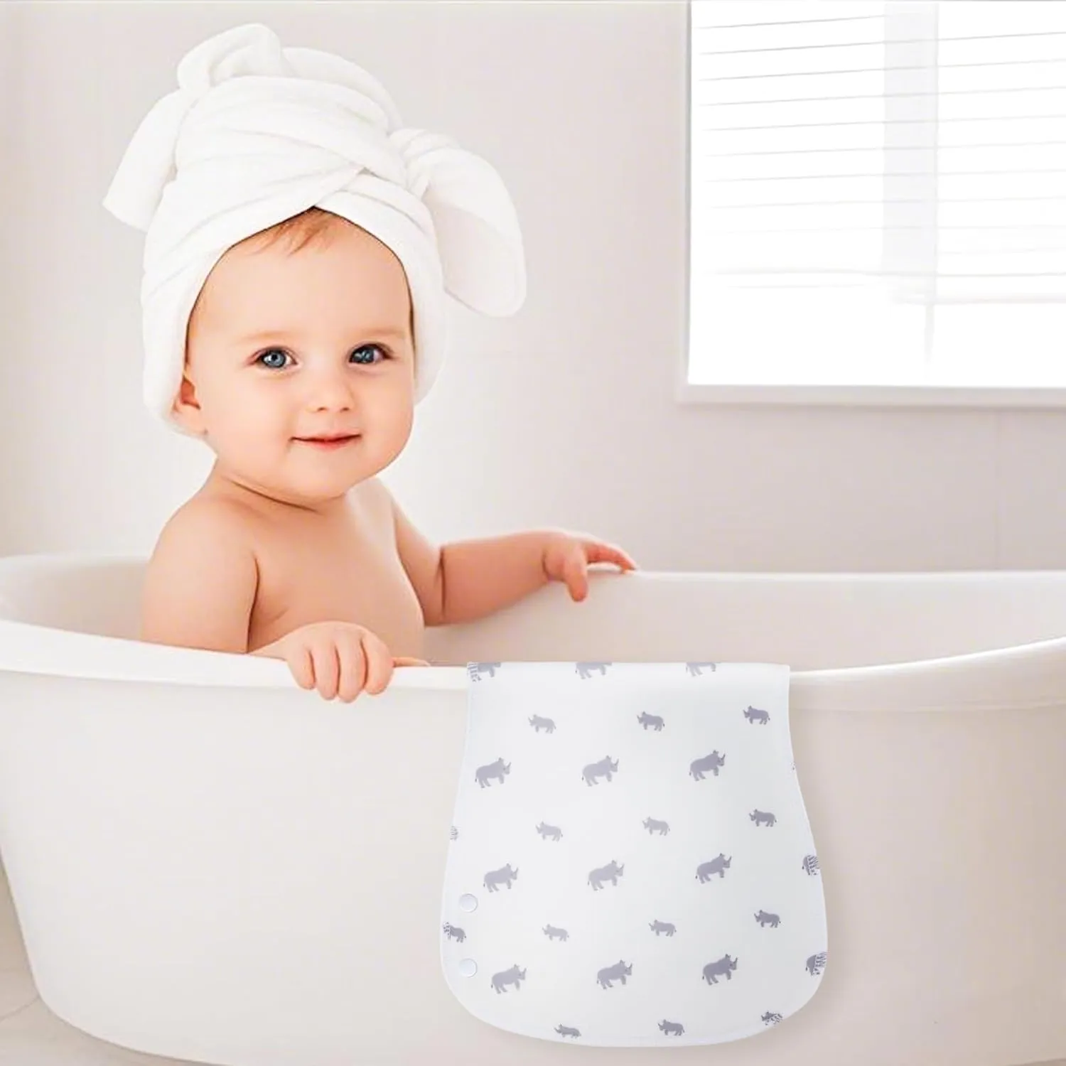 Baby Burp Cloths Large Size 3-Layers Thicken 100% Cotton Super Absorbent and Soft Baby Spit Up Burping Rags Baby Burp Cloth Set for Girls 12 Pack