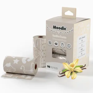 Baby Disposable Diaper Bags |VANILLA SCENTED - 6 Roll Refill Pack