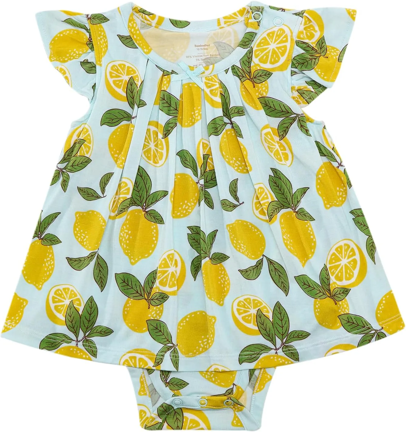 Baby Girl Bodysuit Soft Jumpsuit Sleeveless Bodysuits Dress Viscose from Bamboo Romper for Infant 3-24 Months