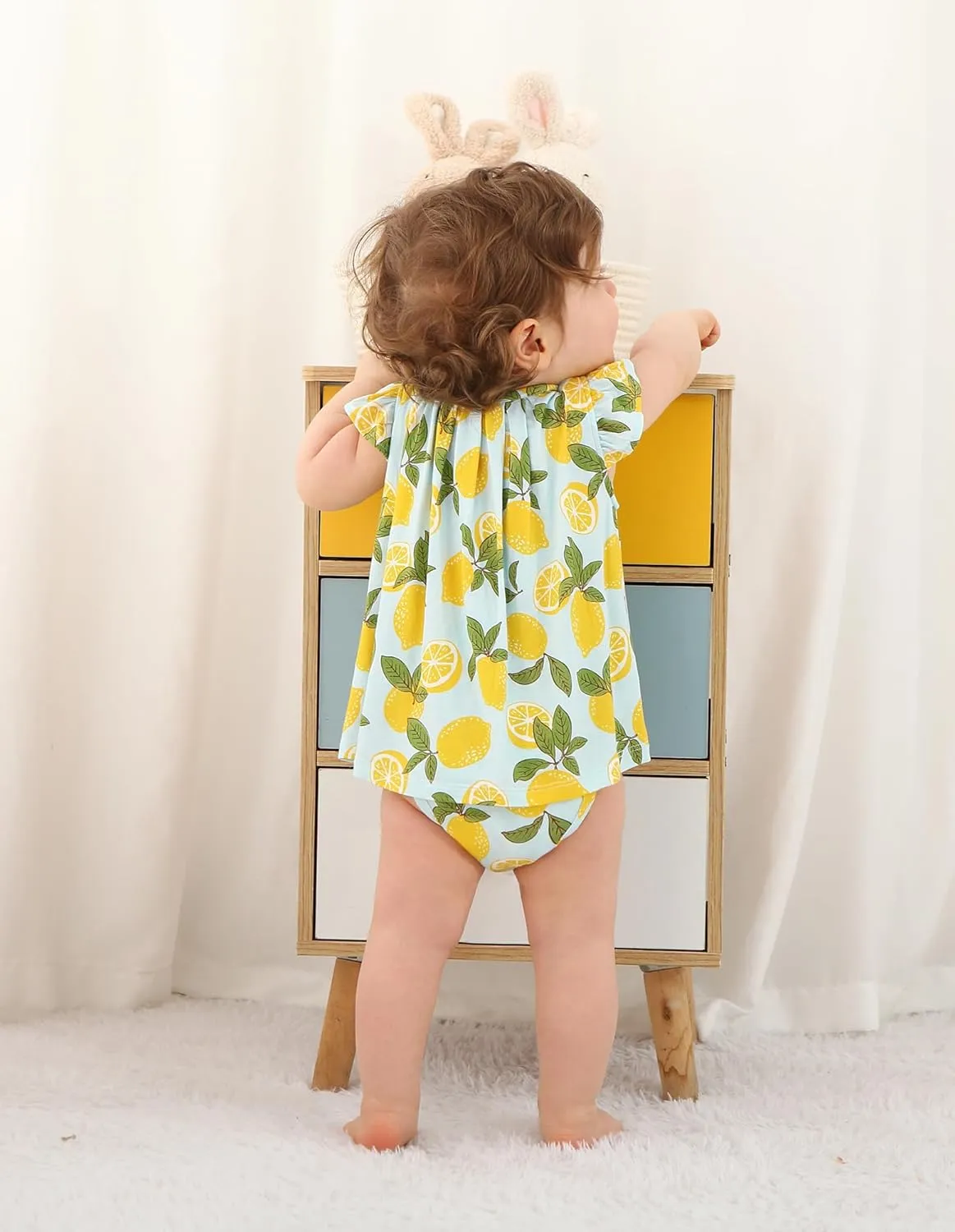 Baby Girl Bodysuit Soft Jumpsuit Sleeveless Bodysuits Dress Viscose from Bamboo Romper for Infant 3-24 Months