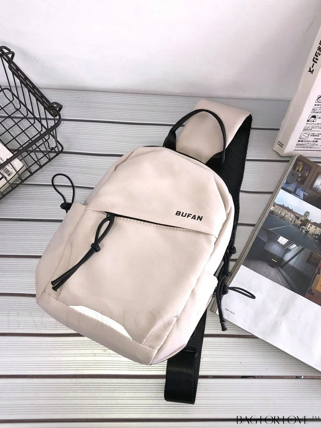 BagForLove - Compact Graphic Letter Mini Sling Bag