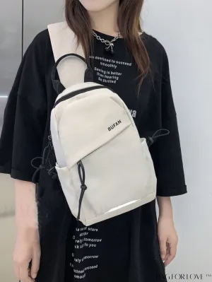 BagForLove - Compact Graphic Letter Mini Sling Bag