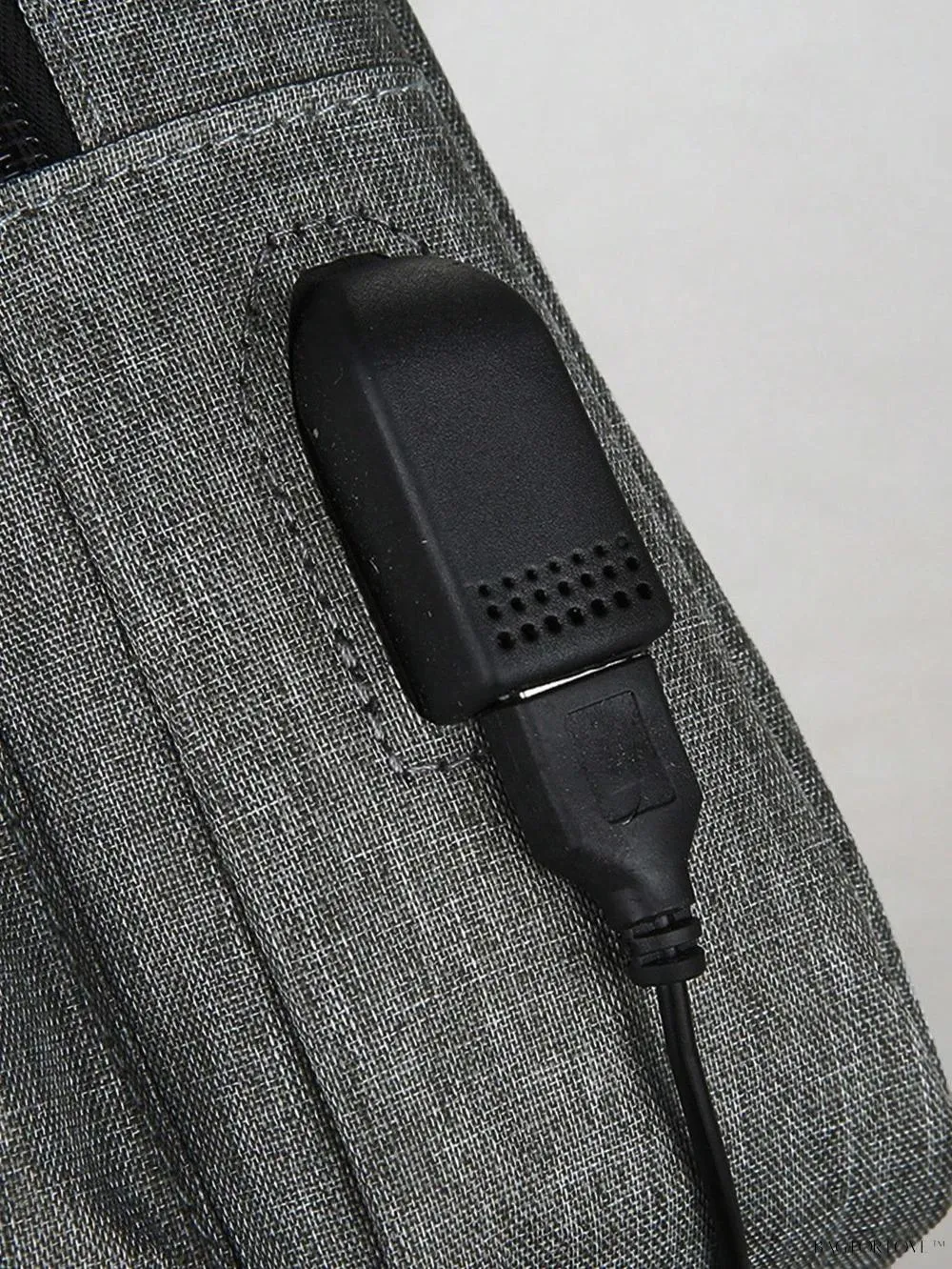 BagForLove - Multi-Functional Nylon Chest Bag with Charging Outlets