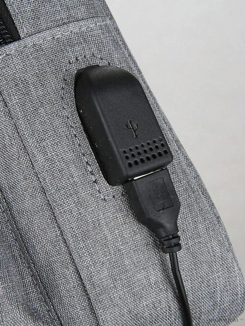 BagForLove - Multi-Functional Nylon Chest Bag with Charging Outlets