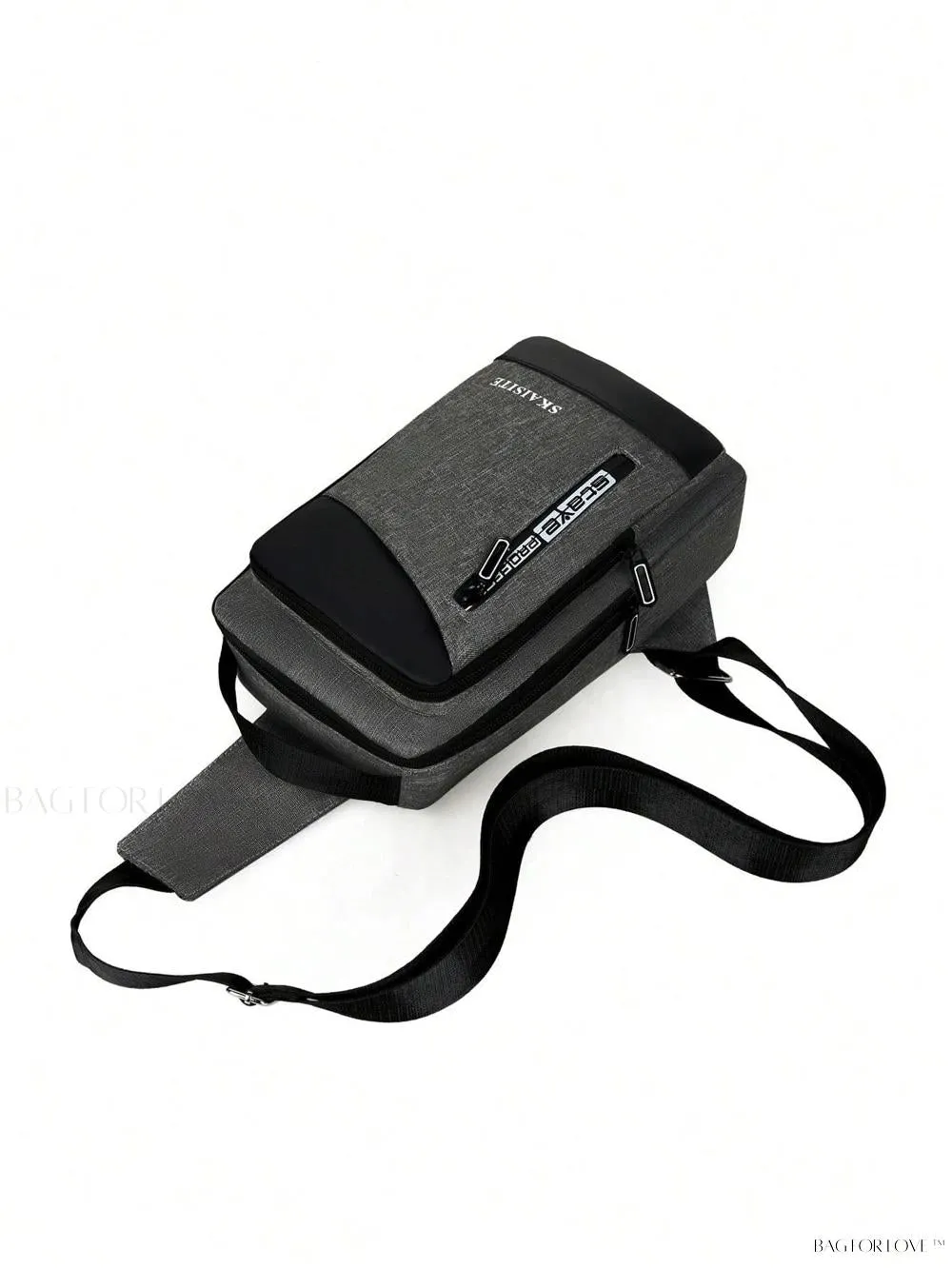 BagForLove - Multi-Functional Nylon Chest Bag with Charging Outlets