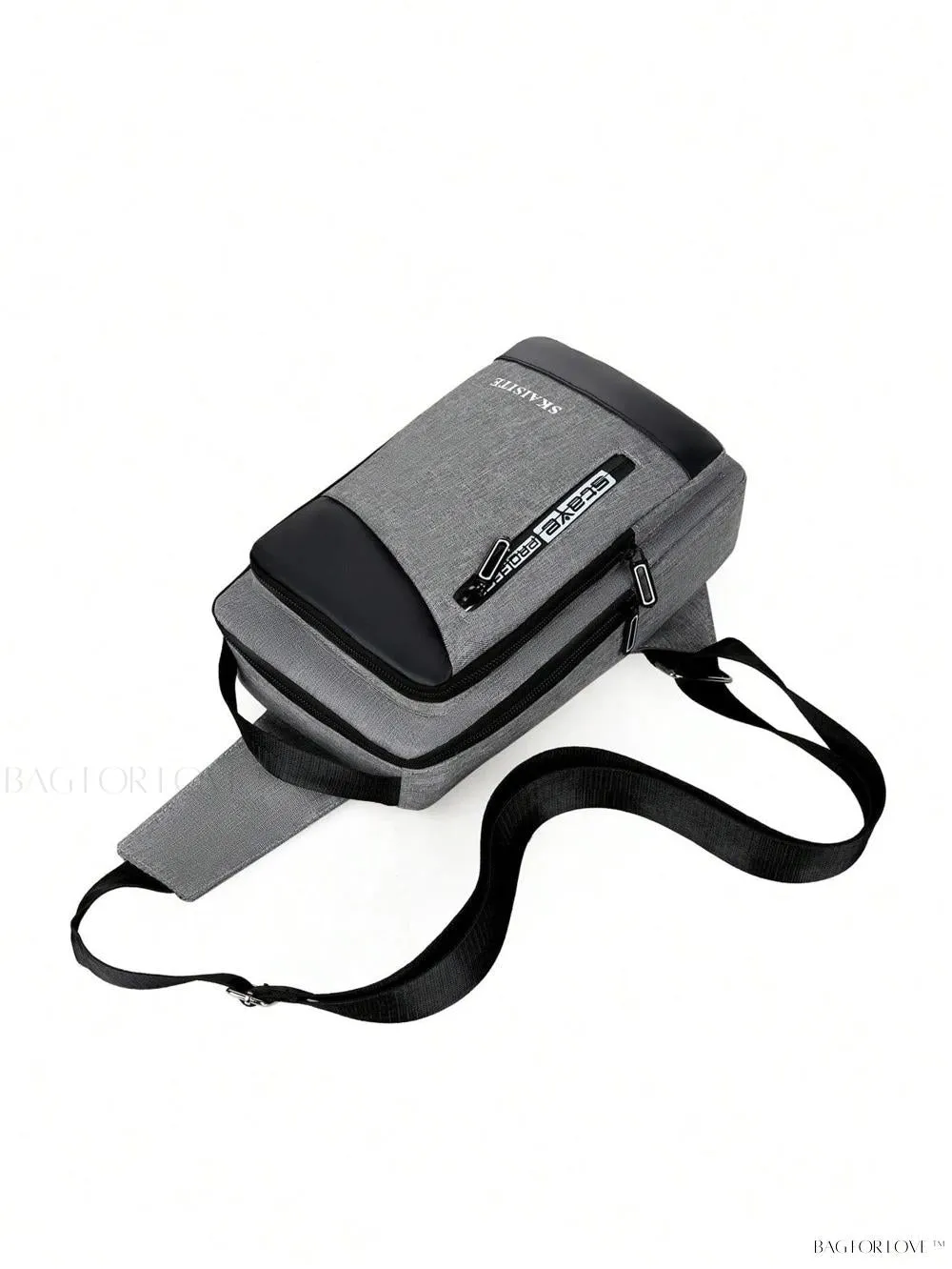BagForLove - Multi-Functional Nylon Chest Bag with Charging Outlets