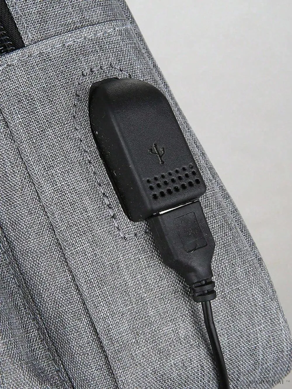 BagForLove - Multi-Functional Nylon Chest Bag with Charging Outlets