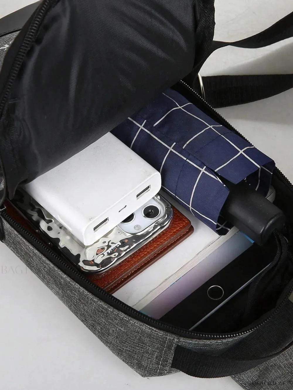BagForLove - Multi-Functional Nylon Chest Bag with Charging Outlets