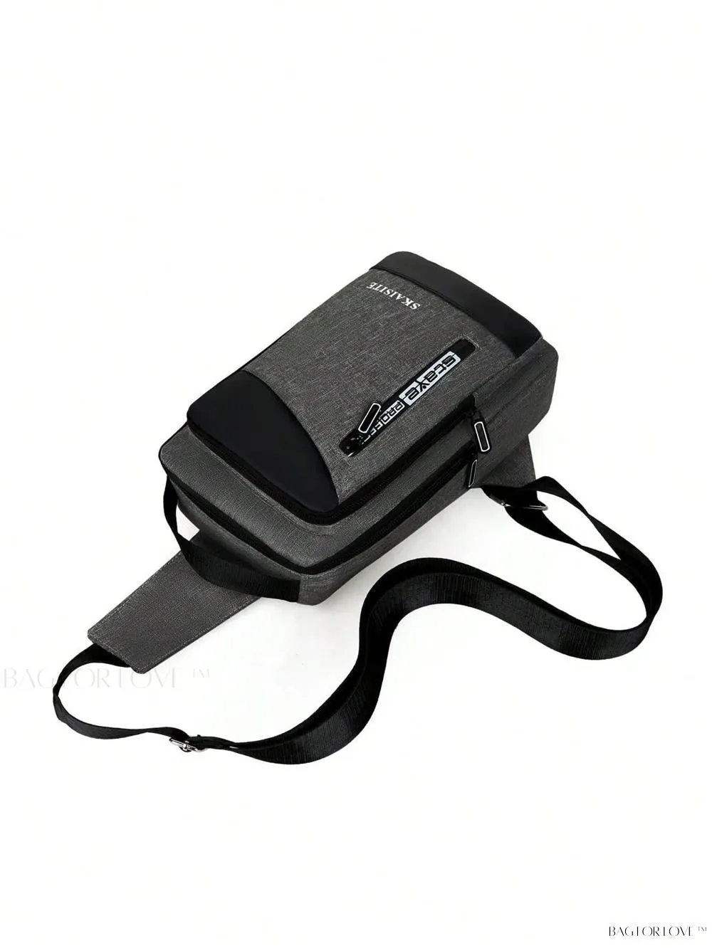 BagForLove - Multi-Functional Nylon Chest Bag with Charging Outlets