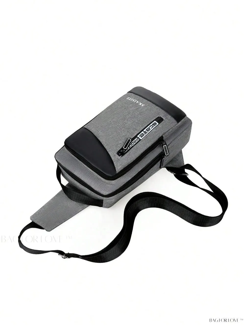 BagForLove - Multi-Functional Nylon Chest Bag with Charging Outlets