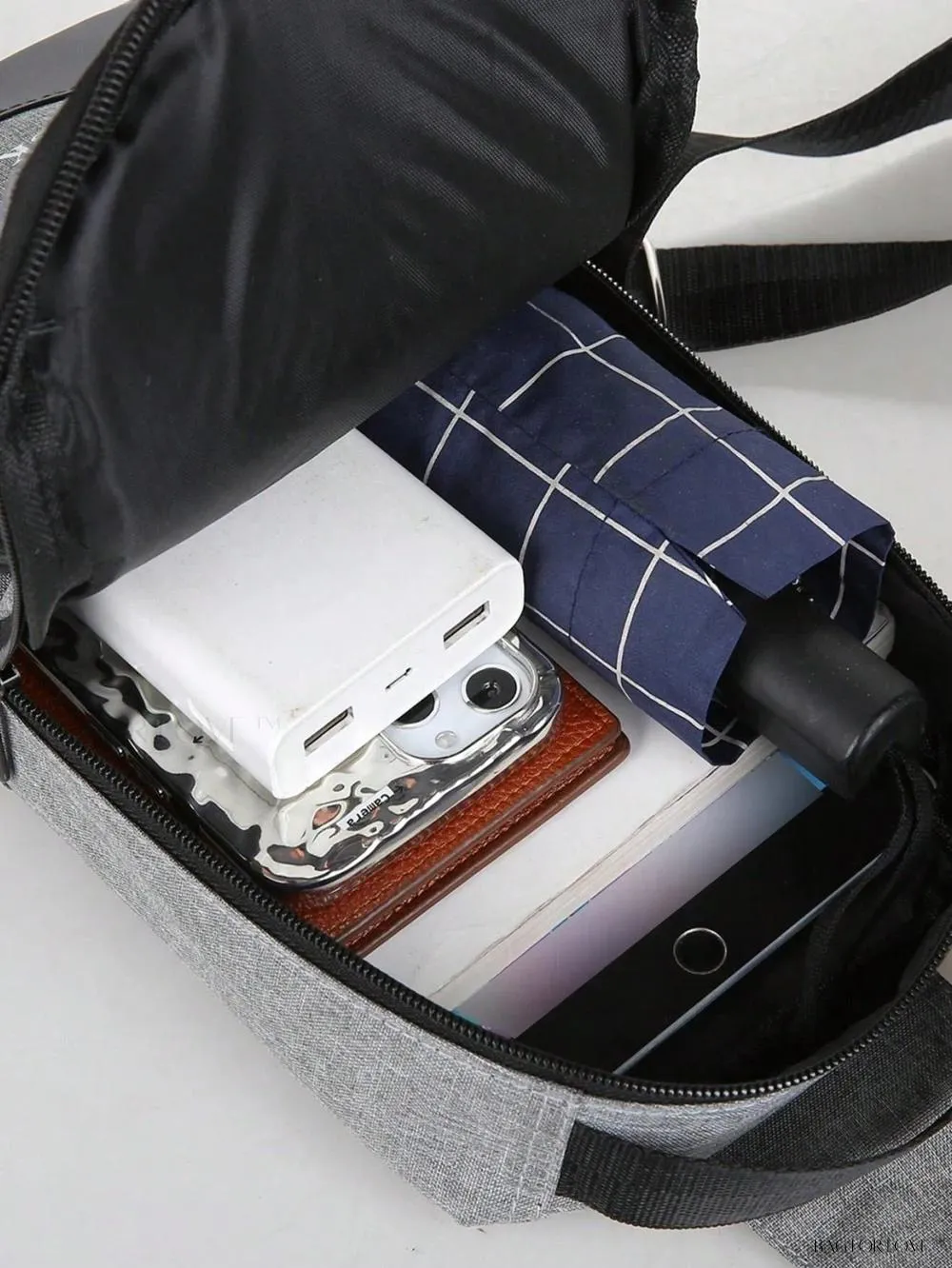 BagForLove - Multi-Functional Nylon Chest Bag with Charging Outlets