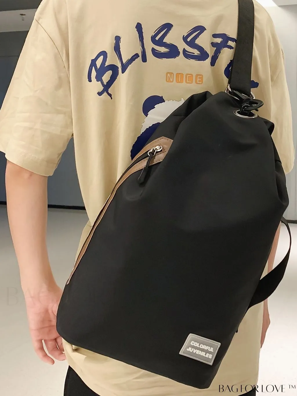 BagForLove - Stylish Unisex Chest Bag: Zippered, Spacious, Waterproof - Perfect for Casual Everyday Use!