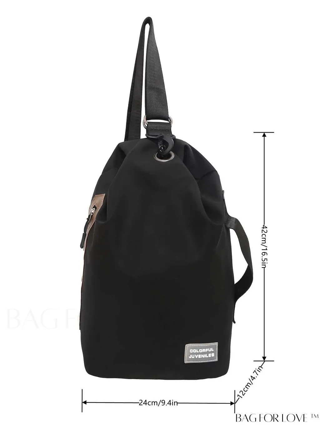 BagForLove - Stylish Unisex Chest Bag: Zippered, Spacious, Waterproof - Perfect for Casual Everyday Use!